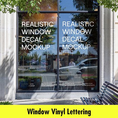 Window Vinyl Lettering